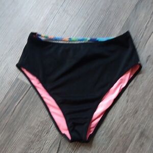 PINK Victorias Secret Black Swimsuit Bottoms